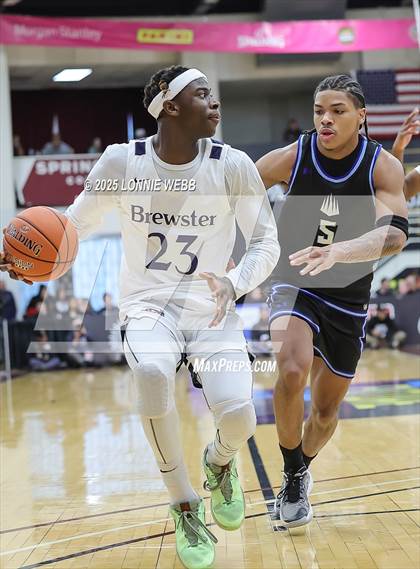 Thumbnail 3 in Brewster Academy National vs. IMG Academy (Army National Guard Hoophall Classic) photogallery.