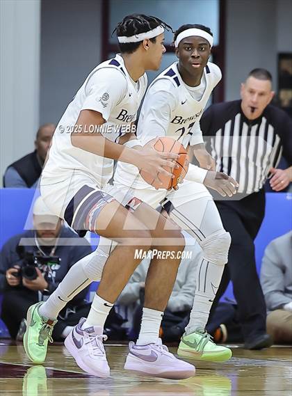 Thumbnail 2 in Brewster Academy National vs. IMG Academy (Army National Guard Hoophall Classic) photogallery.
