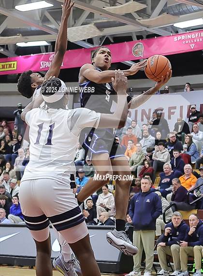 Thumbnail 2 in Brewster Academy National vs. IMG Academy (Army National Guard Hoophall Classic) photogallery.