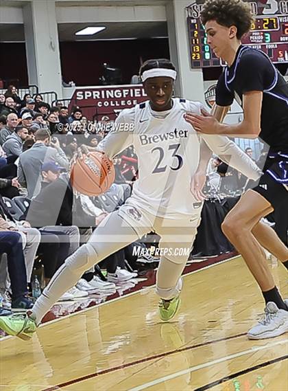 Thumbnail 1 in Brewster Academy National vs. IMG Academy (Army National Guard Hoophall Classic) photogallery.