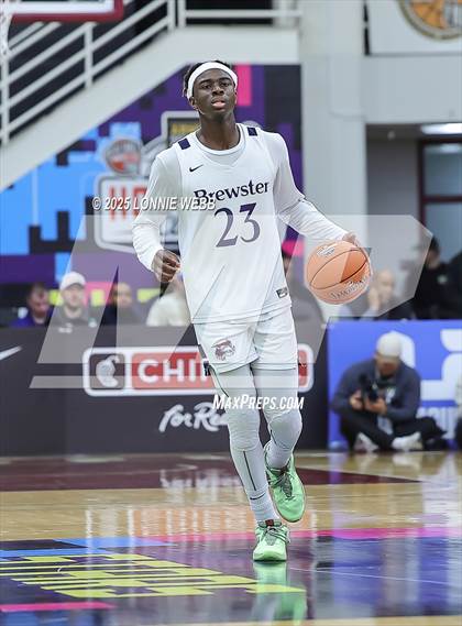 Thumbnail 2 in Brewster Academy National vs. IMG Academy (Army National Guard Hoophall Classic) photogallery.