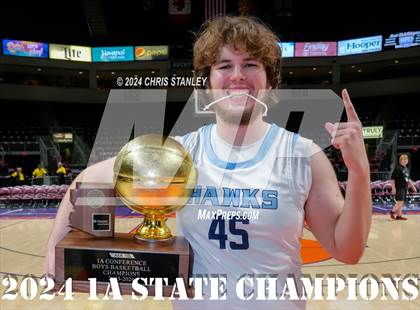 Thumbnail 1 in The Gregory School vs North Valley Christian Academy (AIA-1A Final-Awards) photogallery.
