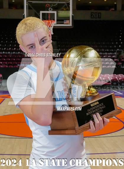 Thumbnail 2 in The Gregory School vs North Valley Christian Academy (AIA-1A Final-Awards) photogallery.
