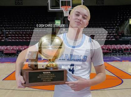 Thumbnail 2 in The Gregory School vs North Valley Christian Academy (AIA-1A Final-Awards) photogallery.