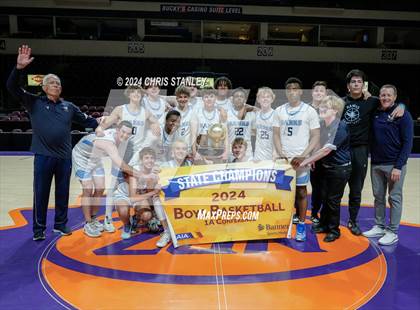 Thumbnail 1 in The Gregory School vs North Valley Christian Academy (AIA-1A Final-Awards) photogallery.