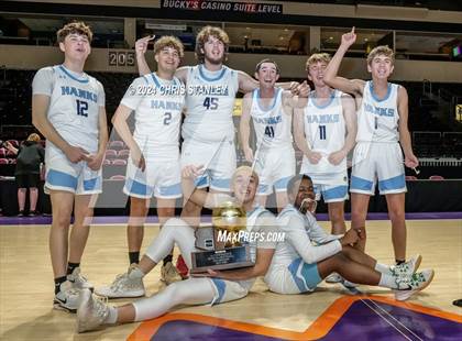 Thumbnail 2 in The Gregory School vs North Valley Christian Academy (AIA-1A Final-Awards) photogallery.