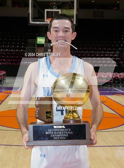 Thumbnail 2 in The Gregory School vs North Valley Christian Academy (AIA-1A Final-Awards) photogallery.