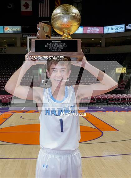 Thumbnail 2 in The Gregory School vs North Valley Christian Academy (AIA-1A Final-Awards) photogallery.