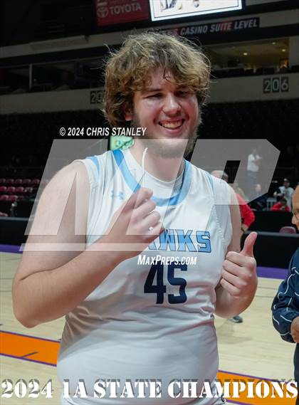 Thumbnail 2 in The Gregory School vs North Valley Christian Academy (AIA-1A Final-Awards) photogallery.