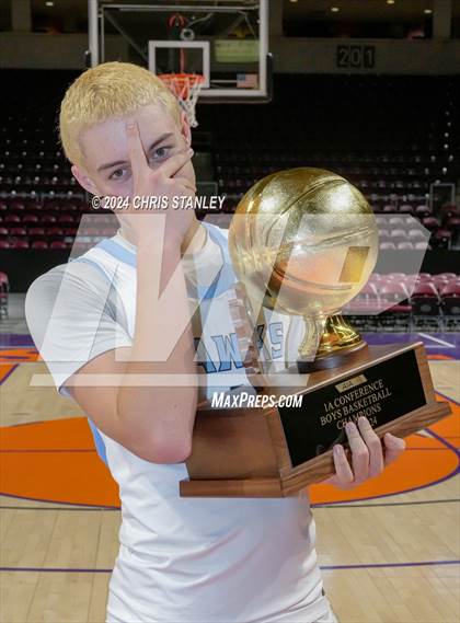 Thumbnail 3 in The Gregory School vs North Valley Christian Academy (AIA-1A Final-Awards) photogallery.