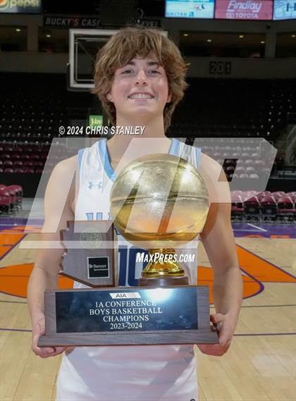 Thumbnail 1 in The Gregory School vs North Valley Christian Academy (AIA-1A Final-Awards) photogallery.