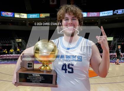 Thumbnail 2 in The Gregory School vs North Valley Christian Academy (AIA-1A Final-Awards) photogallery.
