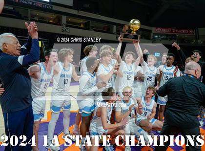 Thumbnail 1 in The Gregory School vs North Valley Christian Academy (AIA-1A Final-Awards) photogallery.