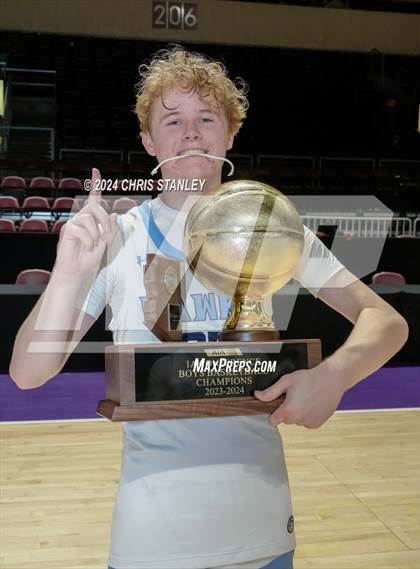Thumbnail 1 in The Gregory School vs North Valley Christian Academy (AIA-1A Final-Awards) photogallery.