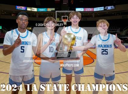 Thumbnail 2 in The Gregory School vs North Valley Christian Academy (AIA-1A Final-Awards) photogallery.