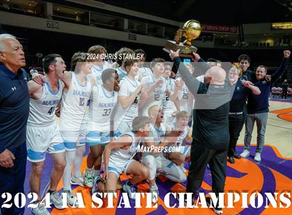 Thumbnail 1 in The Gregory School vs North Valley Christian Academy (AIA-1A Final-Awards) photogallery.