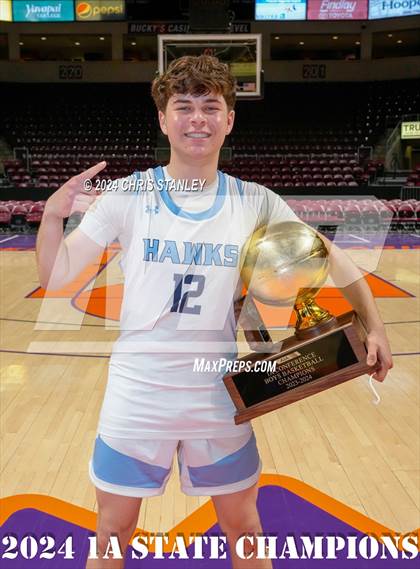 Thumbnail 2 in The Gregory School vs North Valley Christian Academy (AIA-1A Final-Awards) photogallery.
