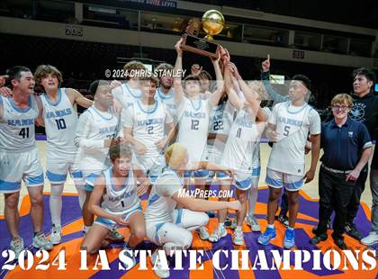 Thumbnail 2 in The Gregory School vs North Valley Christian Academy (AIA-1A Final-Awards) photogallery.