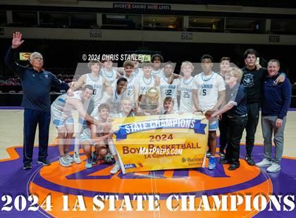 Thumbnail 3 in The Gregory School vs North Valley Christian Academy (AIA-1A Final-Awards) photogallery.