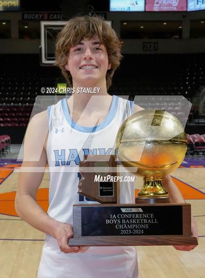 Thumbnail 3 in The Gregory School vs North Valley Christian Academy (AIA-1A Final-Awards) photogallery.