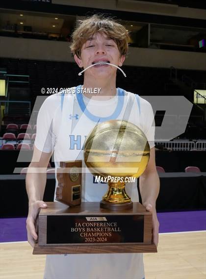 Thumbnail 2 in The Gregory School vs North Valley Christian Academy (AIA-1A Final-Awards) photogallery.