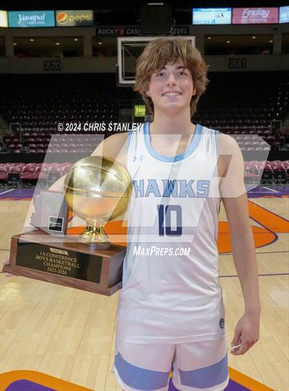 Thumbnail 2 in The Gregory School vs North Valley Christian Academy (AIA-1A Final-Awards) photogallery.