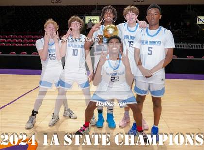 Thumbnail 2 in The Gregory School vs North Valley Christian Academy (AIA-1A Final-Awards) photogallery.