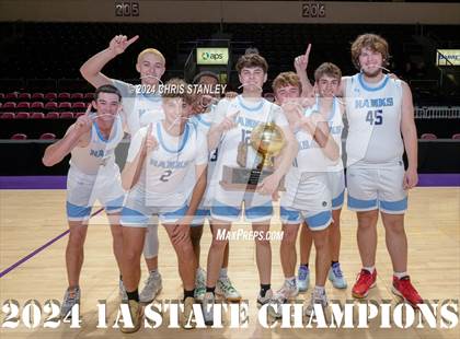 Thumbnail 1 in The Gregory School vs North Valley Christian Academy (AIA-1A Final-Awards) photogallery.