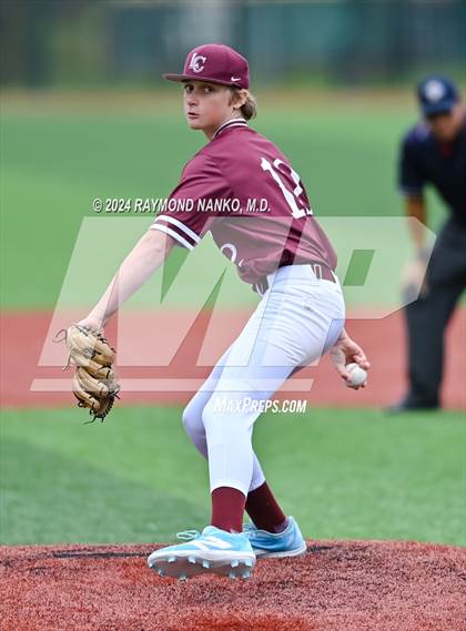 Thumbnail 2 in Cathedral vs. Lawrence Central (IHSAA 4A Section 10 Semifinal)  photogallery.
