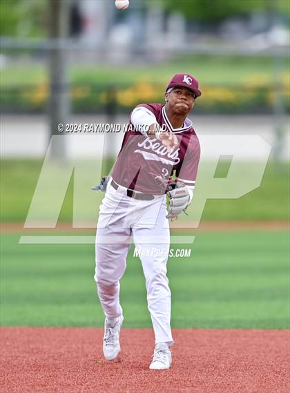 Thumbnail 2 in Cathedral vs. Lawrence Central (IHSAA 4A Section 10 Semifinal)  photogallery.