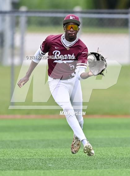 Thumbnail 1 in Cathedral vs. Lawrence Central (IHSAA 4A Section 10 Semifinal)  photogallery.