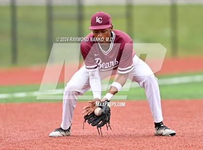 Thumbnail 1 in Cathedral vs. Lawrence Central (IHSAA 4A Section 10 Semifinal)  photogallery.