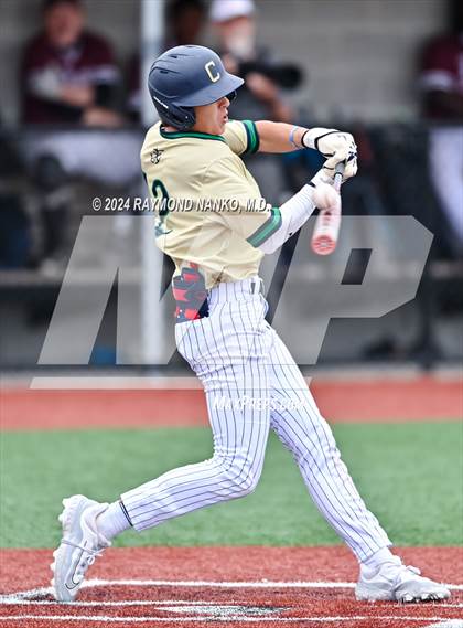 Thumbnail 2 in Cathedral vs. Lawrence Central (IHSAA 4A Section 10 Semifinal)  photogallery.