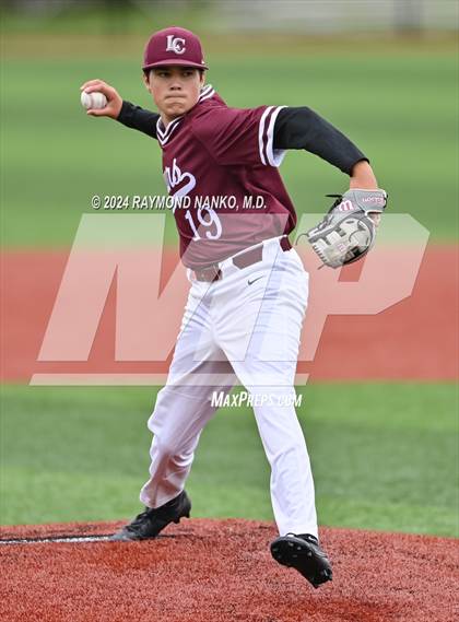Thumbnail 3 in Cathedral vs. Lawrence Central (IHSAA 4A Section 10 Semifinal)  photogallery.