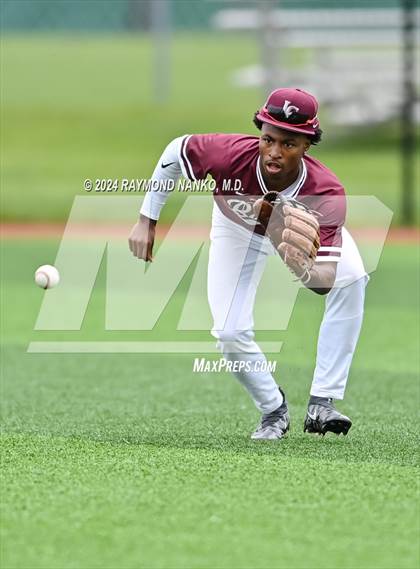 Thumbnail 1 in Cathedral vs. Lawrence Central (IHSAA 4A Section 10 Semifinal)  photogallery.