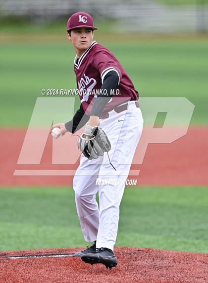 Thumbnail 2 in Cathedral vs. Lawrence Central (IHSAA 4A Section 10 Semifinal)  photogallery.