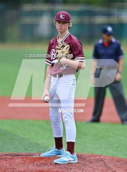 Thumbnail 2 in Cathedral vs. Lawrence Central (IHSAA 4A Section 10 Semifinal)  photogallery.