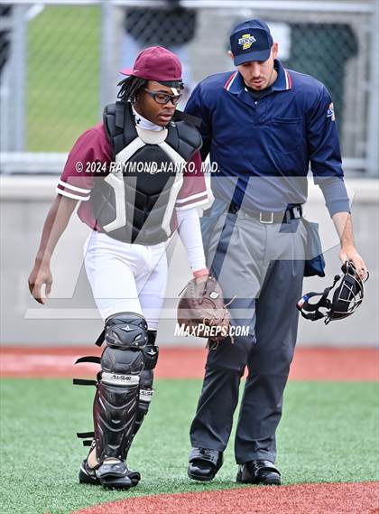 Thumbnail 1 in Cathedral vs. Lawrence Central (IHSAA 4A Section 10 Semifinal)  photogallery.