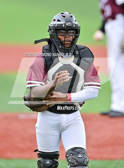 Thumbnail 3 in Cathedral vs. Lawrence Central (IHSAA 4A Section 10 Semifinal)  photogallery.