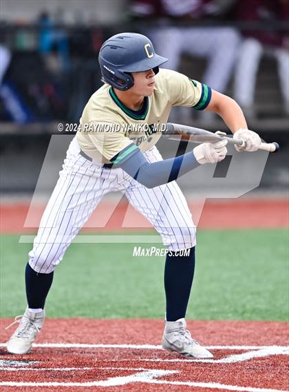 Thumbnail 2 in Cathedral vs. Lawrence Central (IHSAA 4A Section 10 Semifinal)  photogallery.