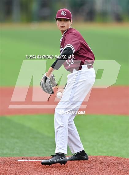 Thumbnail 1 in Cathedral vs. Lawrence Central (IHSAA 4A Section 10 Semifinal)  photogallery.