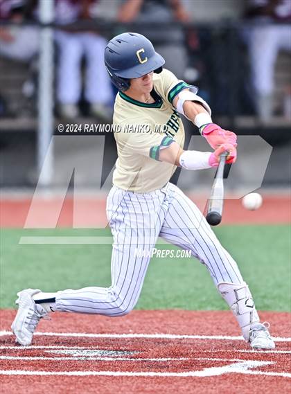 Thumbnail 1 in Cathedral vs. Lawrence Central (IHSAA 4A Section 10 Semifinal)  photogallery.