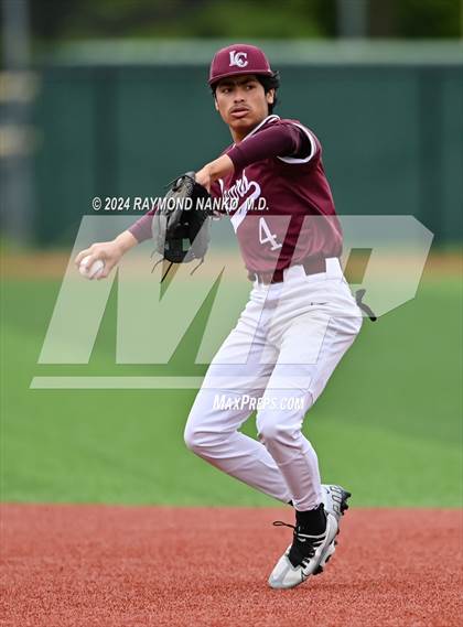 Thumbnail 2 in Cathedral vs. Lawrence Central (IHSAA 4A Section 10 Semifinal)  photogallery.