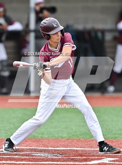 Thumbnail 1 in Cathedral vs. Lawrence Central (IHSAA 4A Section 10 Semifinal)  photogallery.
