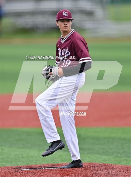 Thumbnail 1 in Cathedral vs. Lawrence Central (IHSAA 4A Section 10 Semifinal)  photogallery.