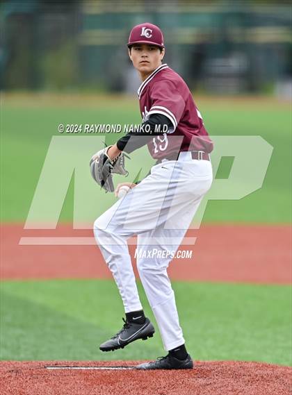 Thumbnail 3 in Cathedral vs. Lawrence Central (IHSAA 4A Section 10 Semifinal)  photogallery.
