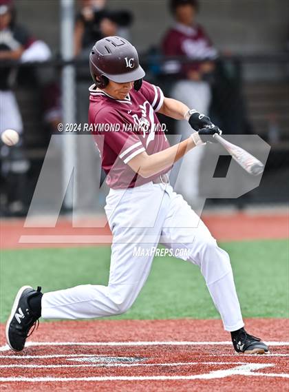 Thumbnail 3 in Cathedral vs. Lawrence Central (IHSAA 4A Section 10 Semifinal)  photogallery.