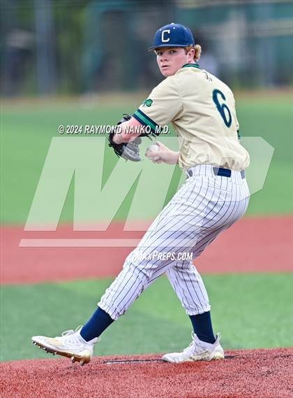 Thumbnail 2 in Cathedral vs. Lawrence Central (IHSAA 4A Section 10 Semifinal)  photogallery.