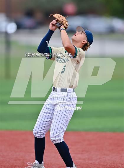 Thumbnail 1 in Cathedral vs. Lawrence Central (IHSAA 4A Section 10 Semifinal)  photogallery.