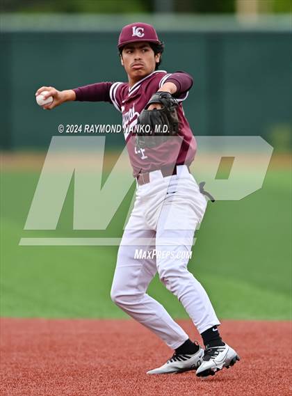Thumbnail 3 in Cathedral vs. Lawrence Central (IHSAA 4A Section 10 Semifinal)  photogallery.